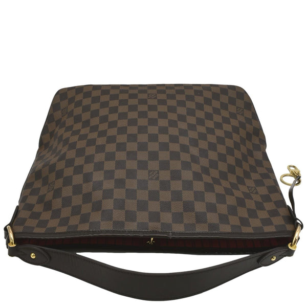 LOUIS VUITTON Delightful MM Damier Ebene Hobo Bag Brown