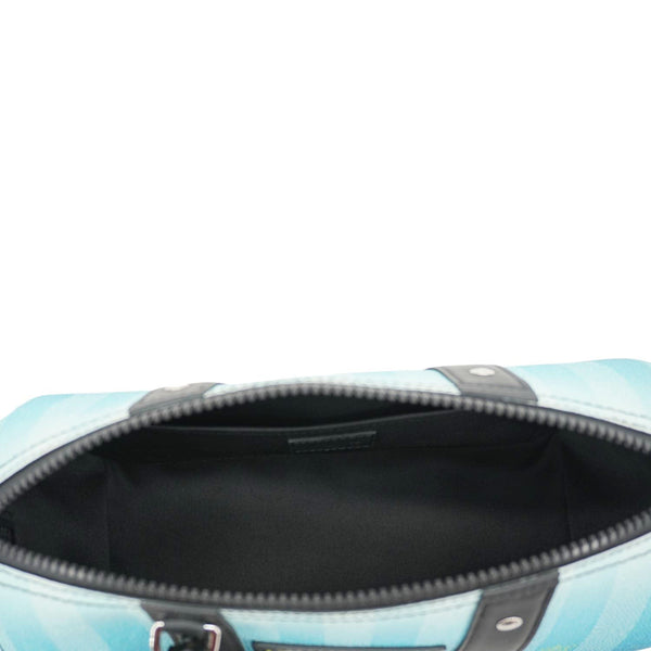 LOUIS VUITTON City Keepall Damier Stripes Shoulder Bag Gradient Blue