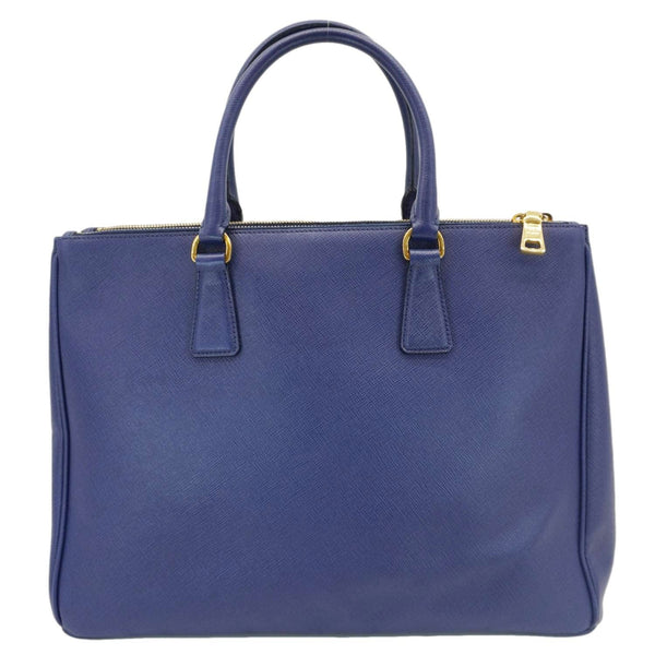 PRADA Galleria Double-Zip Large Saffiano Lux Leather Tote Bag Blue