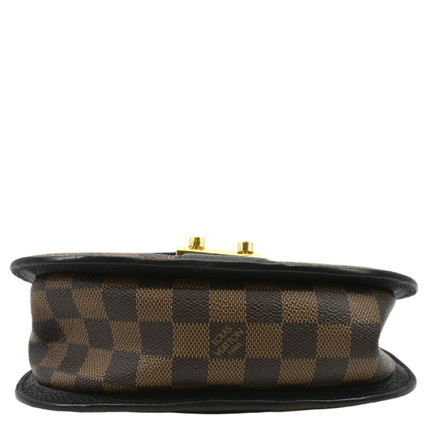 LOUIS VUITTON Wight Damier Ebene Crossbody Bag Black