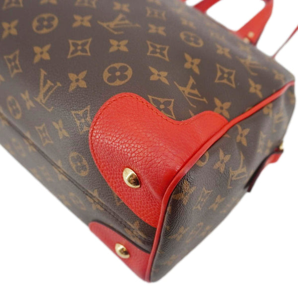 LOUIS VUITTON Retiro NM Monogram Canvas 2Way Shoulder Bag Red