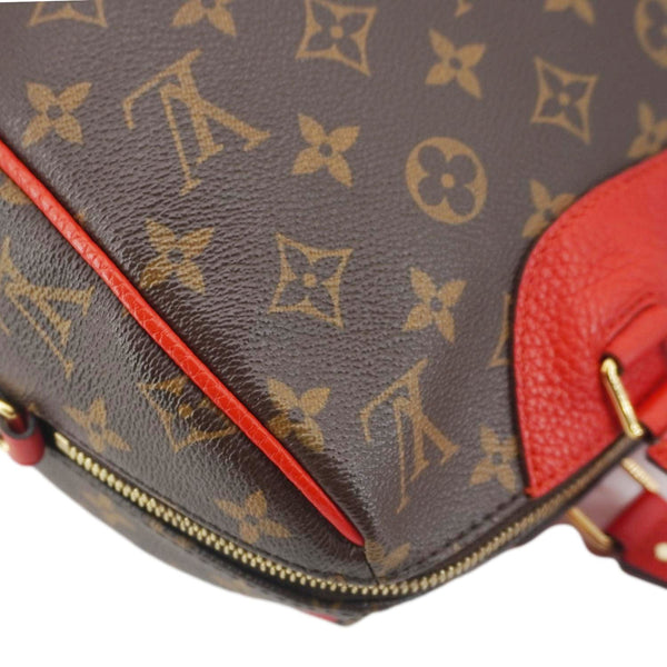 LOUIS VUITTON Retiro NM Monogram Canvas 2Way Shoulder Bag Red