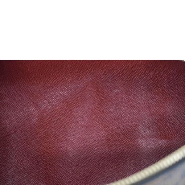 LOUIS VUITTON Papillon Damier Ebene Shoulder Bag Brown