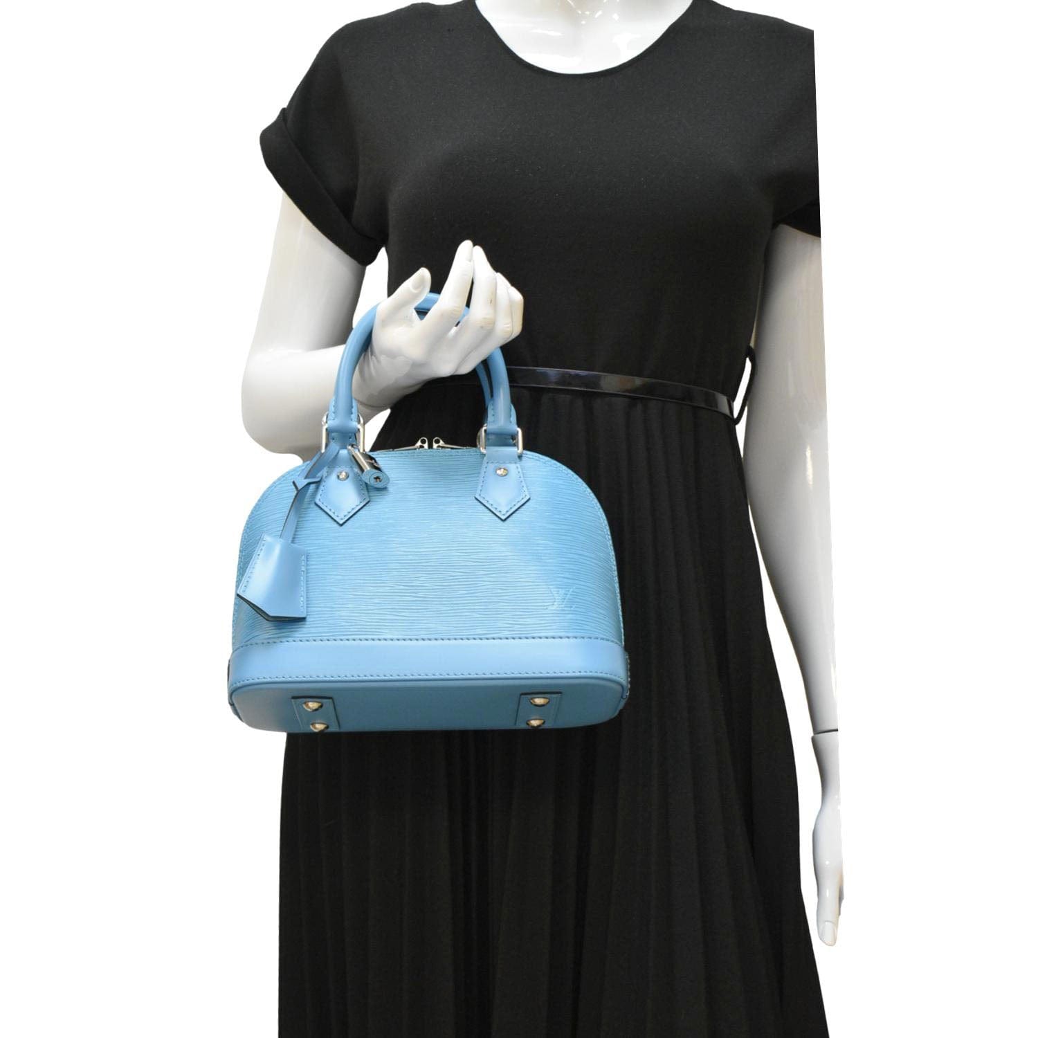 LOUIS VUITTON Alma BB Jacquard Epi Leather Crossbody Bag