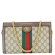 GUCCI Ophidia Medium GG Supreme Canvas Shoulder Bag Beige 503877