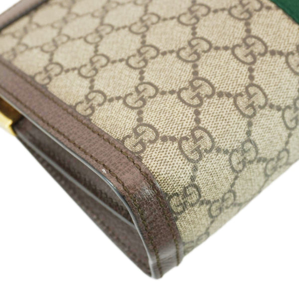 GUCCI Ophidia Medium GG Supreme Canvas Shoulder Bag Beige 503877