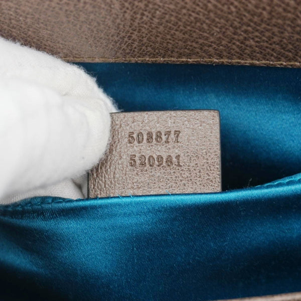 GUCCI Ophidia Medium GG Supreme Canvas Shoulder Bag Beige 503877