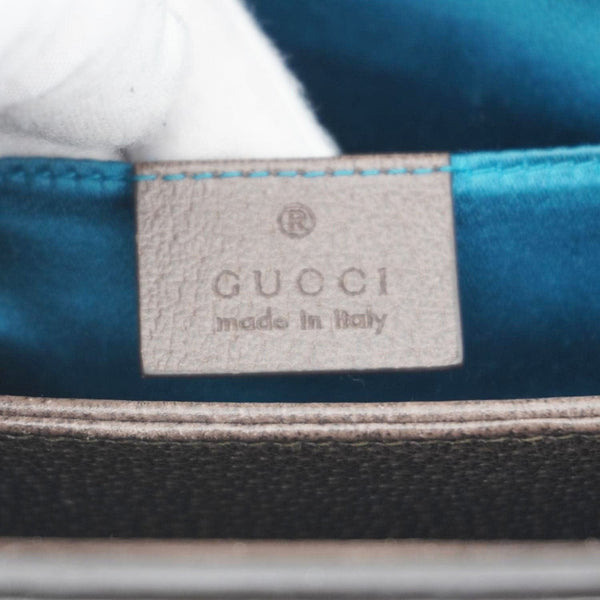 GUCCI Ophidia Medium GG Supreme Canvas Shoulder Bag Beige 503877