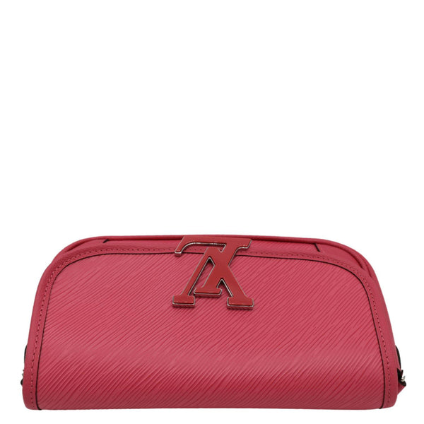 LOUIS VUITTON Buci Epi  Leather Shoulder Bag Pink
