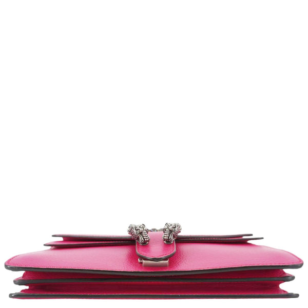 GUCCI Dionysus Small Calfskin Leather Crossbody Bag Pink 400249