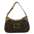 LOUIS VUITTON Thames PM Monogram Canvas Shoulder Bag Brown