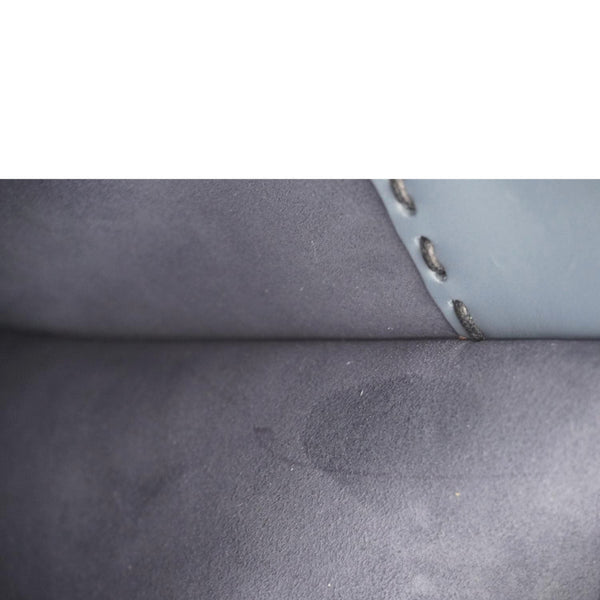 FENDI Sunshine Leather Crossbody Tote Bag Blue