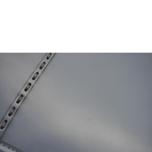 FENDI Sunshine Leather Crossbody Tote Bag Blue