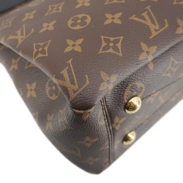 LOUIS VUITTON Pallas BB Monogram Canvas Shoulder Bag Black