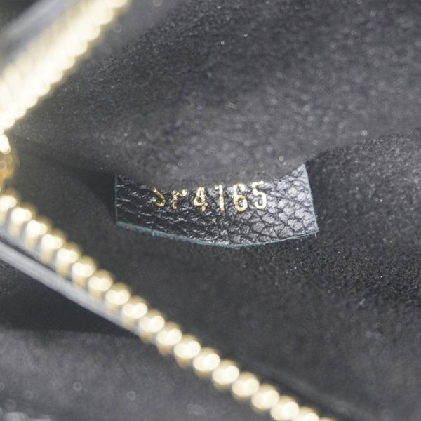 LOUIS VUITTON Pallas BB Monogram Canvas Shoulder Bag Black