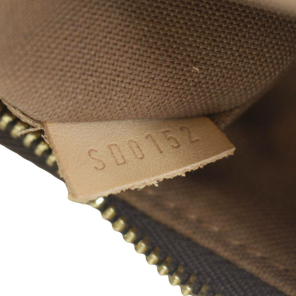 LOUIS VUITTON Thames PM Monogram Canvas Shoulder Bag Brown