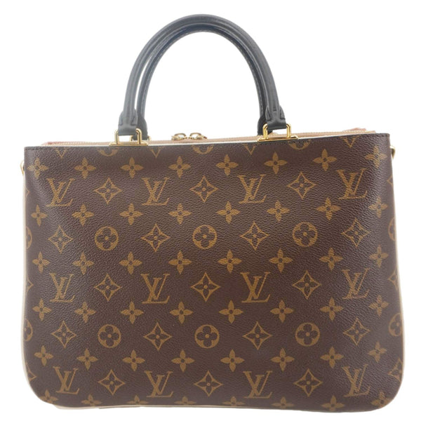 LOUIS VUITTON Millefeuille Monogram Canvas Shoulder Bag Brown