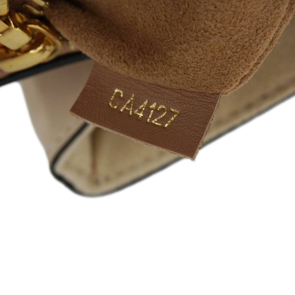 LOUIS VUITTON Millefeuille Monogram Canvas Shoulder Bag Brown