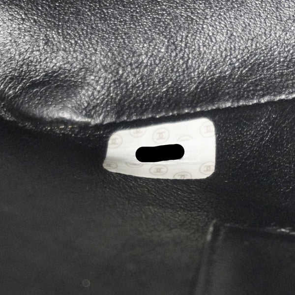 CHANEL Medallion Quilted Leather Tote Bag Black