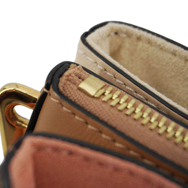 LOUIS VUITTON Millefeuille Monogram Canvas Shoulder Bag Brown