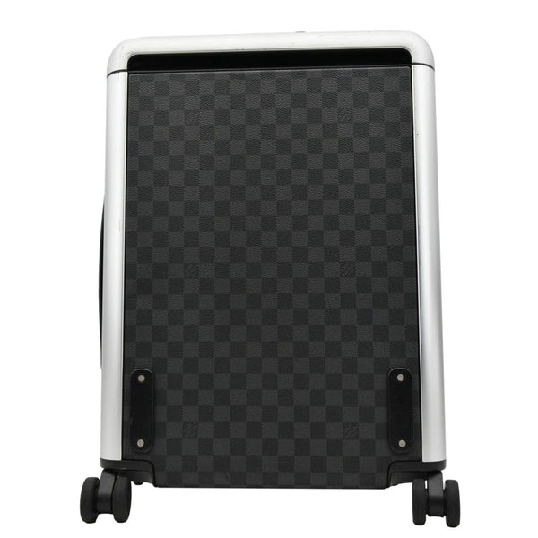 LOUIS VUITTON Horizon 55 Rolling Suitcase Black back look