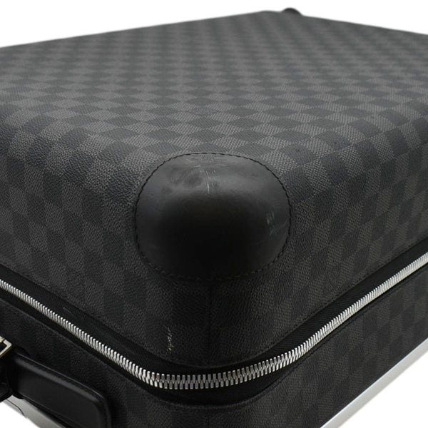 LOUIS VUITTON Horizon 55 Damier Graphite Canvas Rolling Suitcase Black