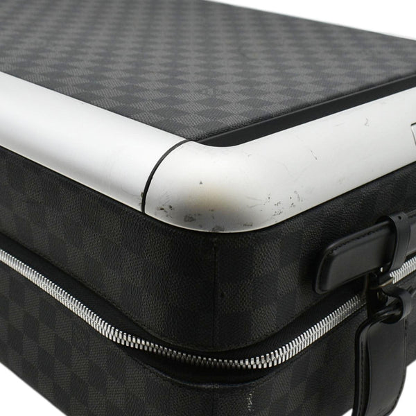 LOUIS VUITTON Horizon 55 Damier Graphite Canvas Rolling Suitcase Black