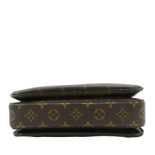 LOUIS VUITTON Metis Pochette Monogram Canvas Crossbody Bag Brown