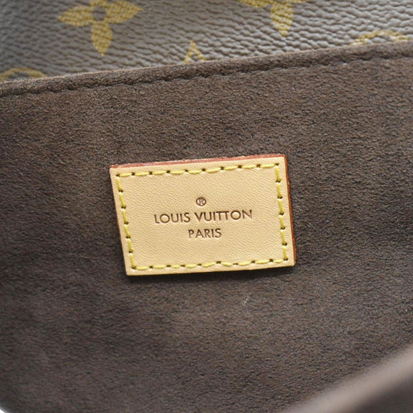 LOUIS VUITTON Metis Pochette Monogram Canvas Crossbody Bag Brown