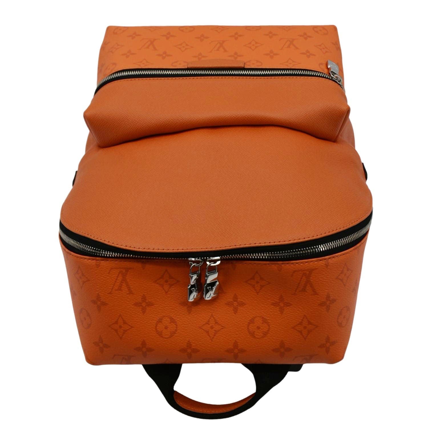 louis vuitton backpack for sale on craigslist orange county ca LOUIS VUITTON Discovery Monogram Leather Orange Backpack