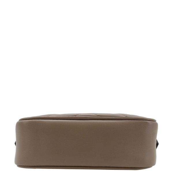 GUCCI GG Marmont Mini Matelasse Leather Crossbody Bag Dusty Pink 448065