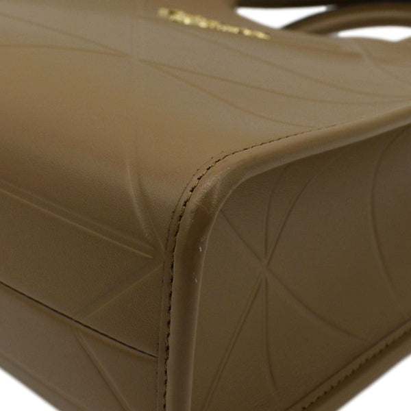 PRADA Triangolo Symbole Small Soft Leather Shoulder Bag Caramel
