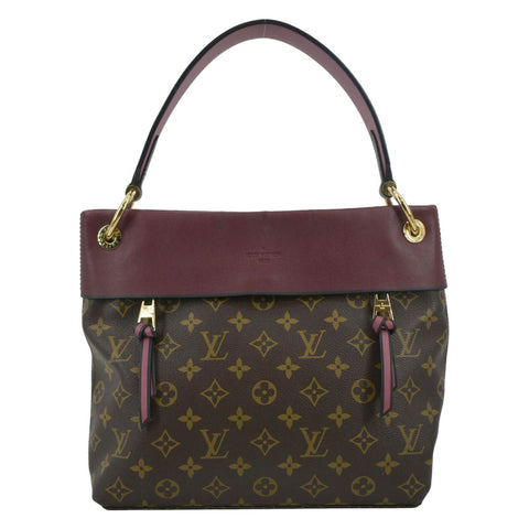 LOUIS VUITTON Tuileries Besace Monogram Canvas Shoulder Bag Bruyere