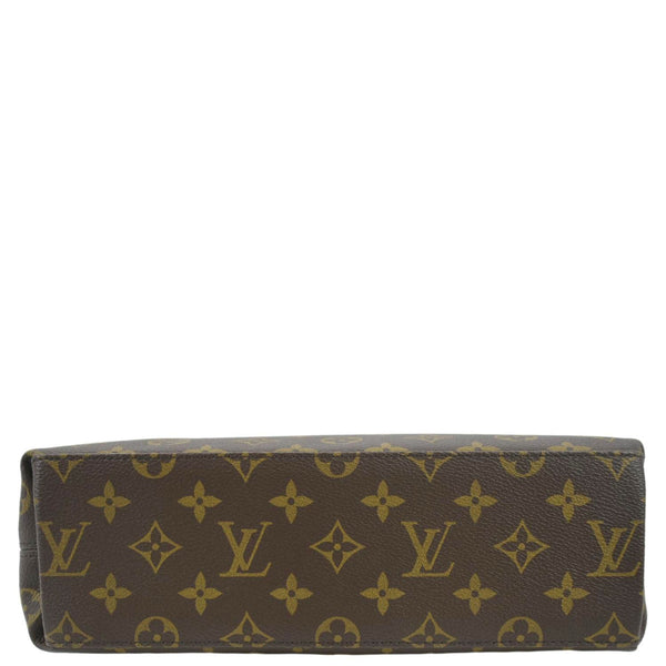 LOUIS VUITTON Tuileries Besace Leather Shoulder Bag Bruyere full lower view