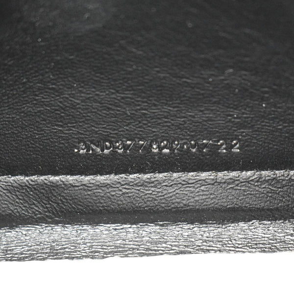 YVES SAINT LAURENT Kate WOC Patent Leather Crossbody Bag Black
