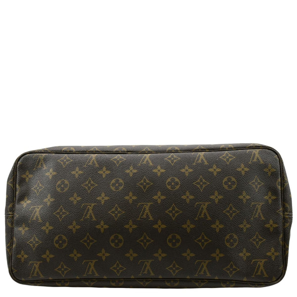 LOUIS VUITTON Neverfull GM Monogram Canvas Tote Bag Brown
