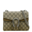 GUCCI Dionysus Mini GG Supreme Canvas Crossbody Bag Beige 421970