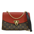 LOUIS VUITTON Saint Placide Monogram Canvas Crossbody Bag Brown