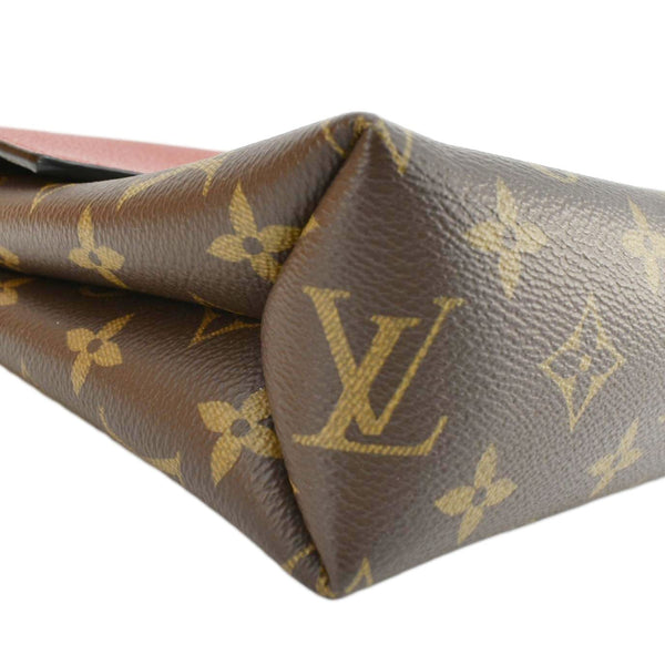 LOUIS VUITTON Saint Placide Monogram Canvas Crossbody Bag Brown