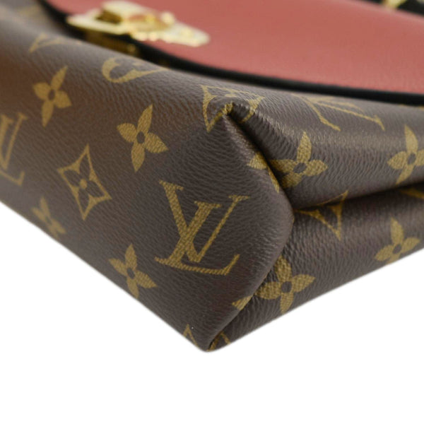 LOUIS VUITTON Saint Placide Monogram Canvas Crossbody Bag Brown