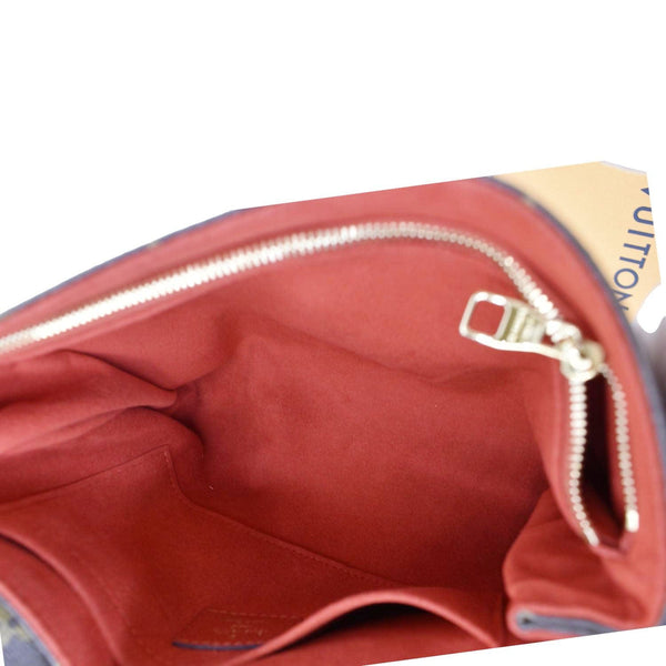 LOUIS VUITTON Saint Placide Monogram Canvas Crossbody Bag Brown