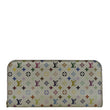 LOUIS VUITTON Insolite Multicolor Zippy Wallet White