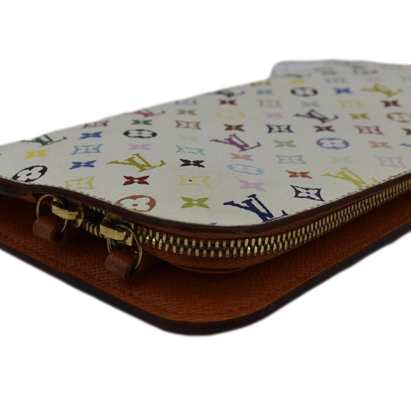 LOUIS VUITTON Insolite Multicolor Zippy Wallet White