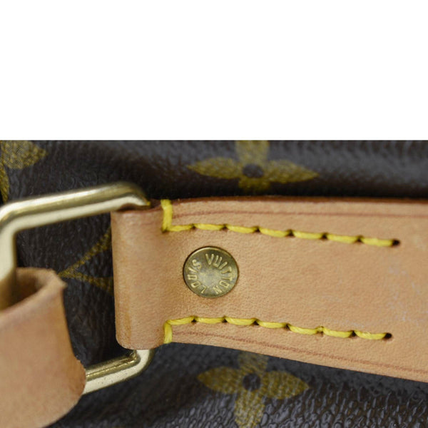 LOUIS VUITTON Cartouchiere MM Monogram Canvas Crossbody Bag Brown