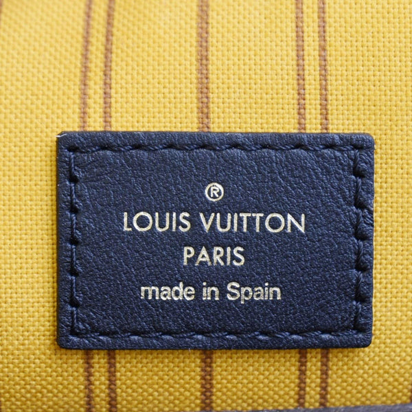 LOUIS VUITTON Neverfull MM Monogram Jungle Shoulder Bag Orange