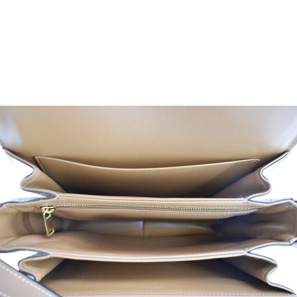 CELINE Classique Triomphe Canvas Shoulder Bag Brown