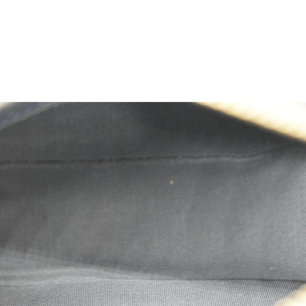 CHANEL Casual Trip Camera Small Metallic Leather Crossbody Bag Blue