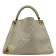 LOUIS VUITTON Artsy MM Monogram Empreinte Leatther Hobo Bag Beige