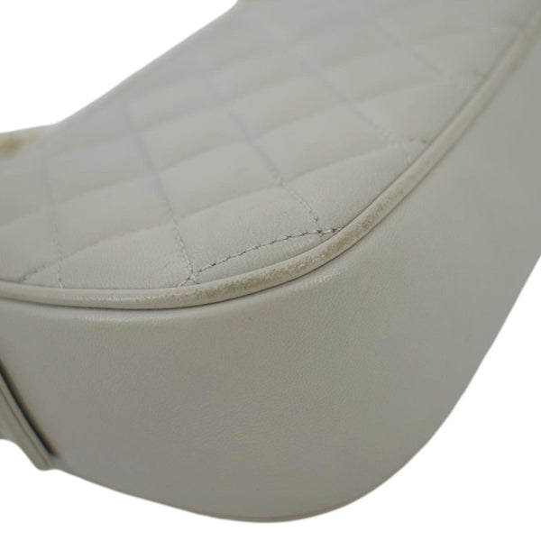 CHANEL Misia CC Chain Camera Lambskin Leather Shoulder Bag Gray