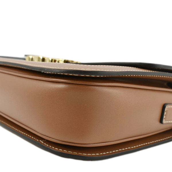 CELINE Classique Triomphe Canvas Shoulder Bag Brown